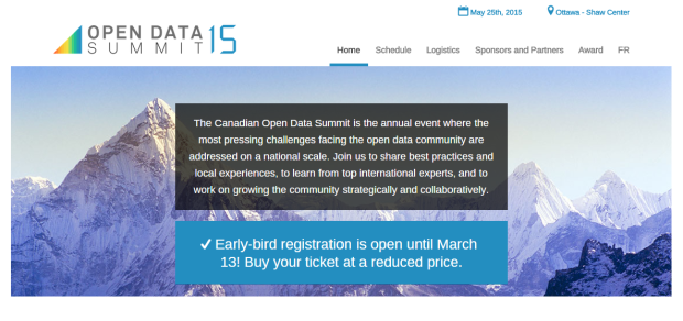 Open Data Summit 2015